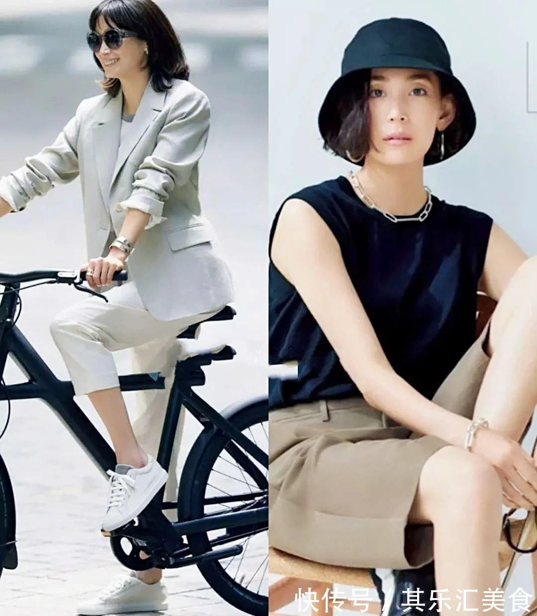 减法|40岁要懂得收敛,日系熟女们钟爱的“减法搭配”,谁穿谁好看