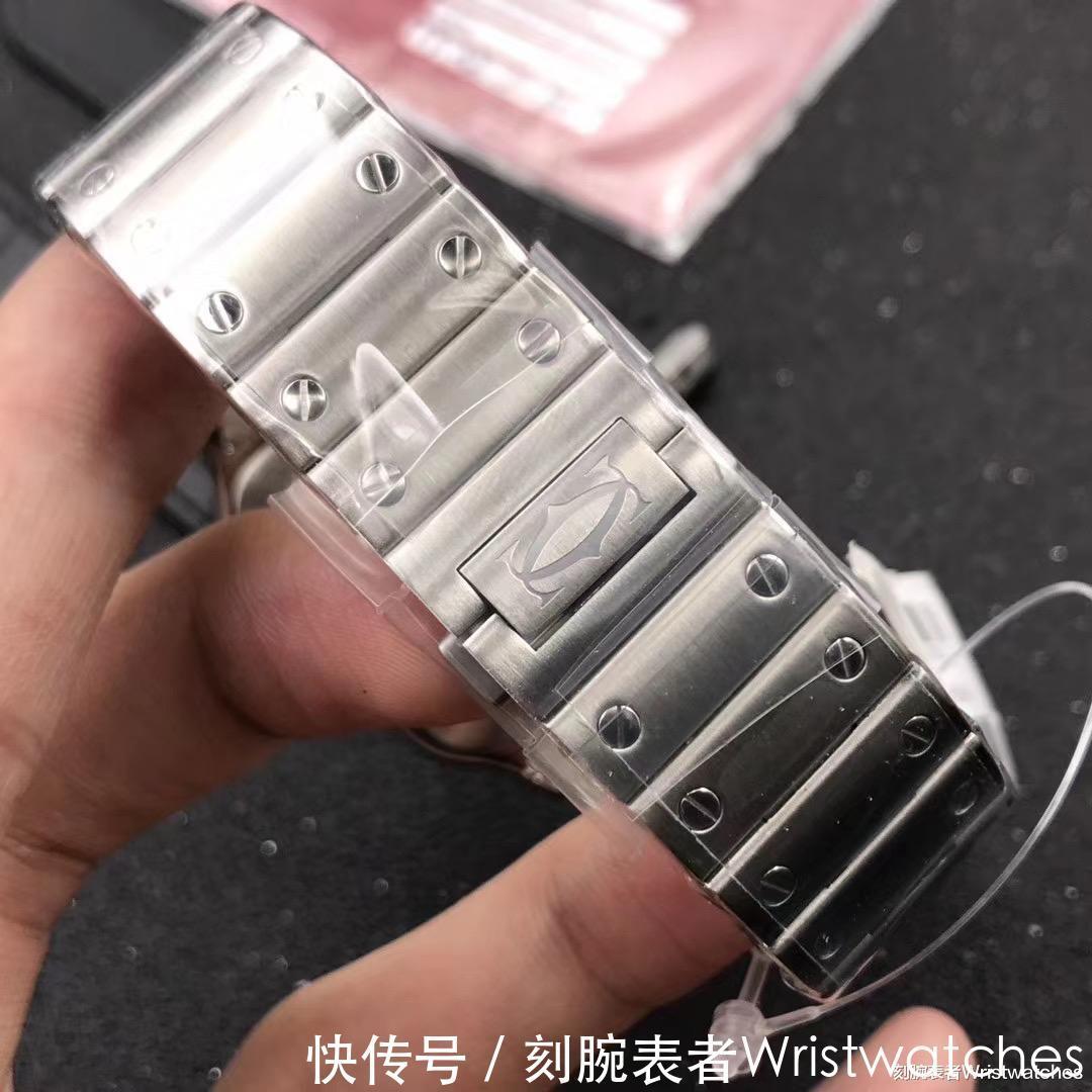 链节|V6厂山度士复刻表评测—V6厂卡地亚山度士「碳镀层」新款质量怎样?