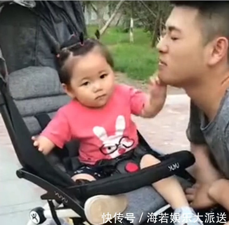 偷亲|舅舅偷亲了几下外甥女,接下来的画面,让人乐了