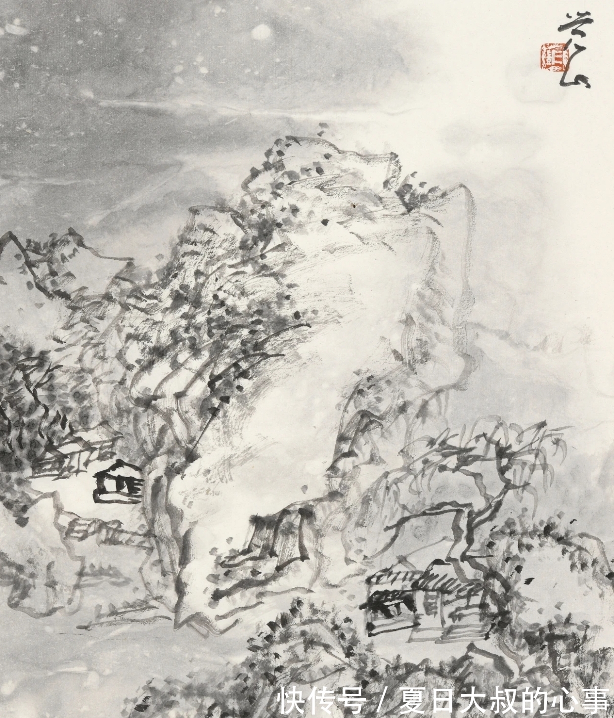 水墨山水画&似古不泥古｜曾三凯水墨山水画