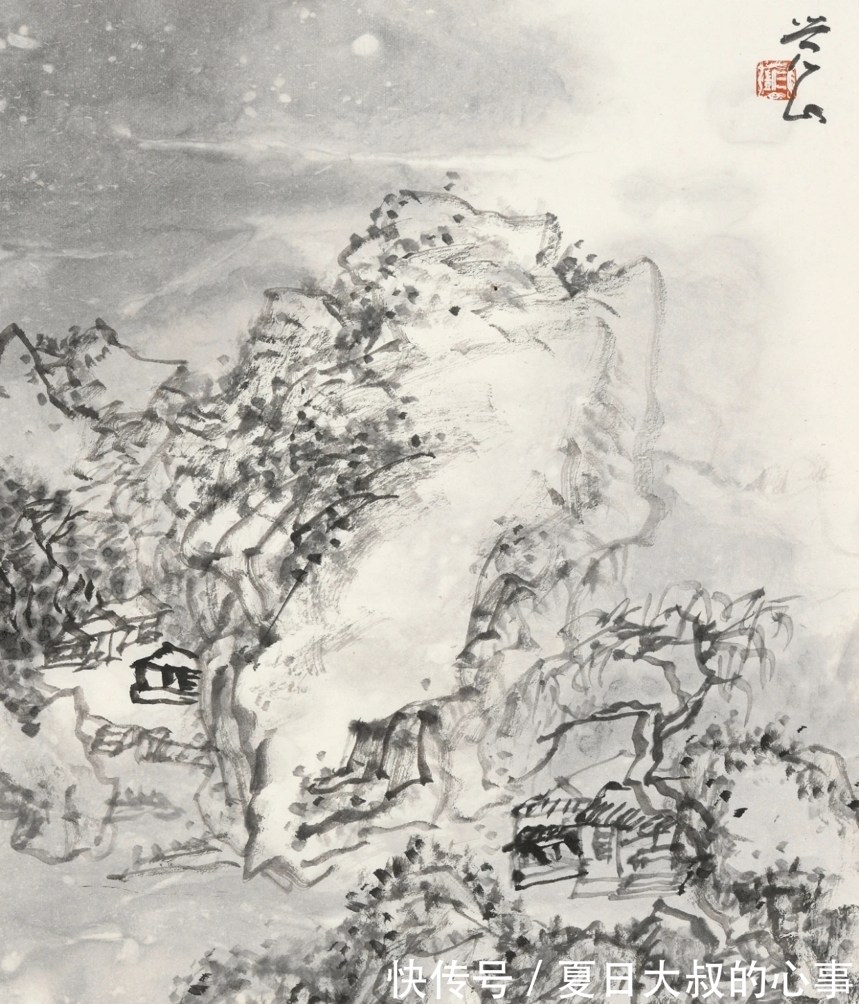 水墨山水画&似古不泥古|曾三凯水墨山水画