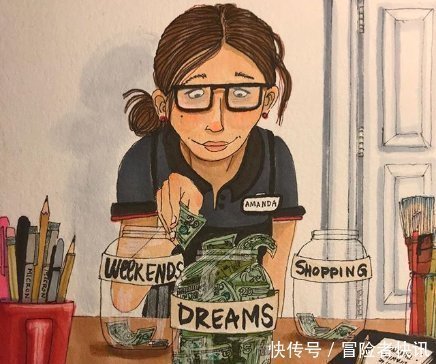 插画|14张关于女生的插画,每个女生都能在画中看到自己,极其真实