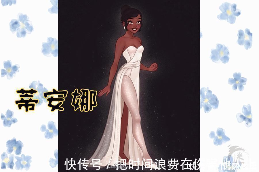 梅莉达|迪士尼公主的“梦幻婚纱”,贝儿像孕妇,全场最美竟不是艾莎