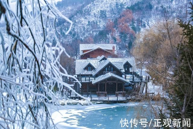 九如山|山东济南:九如山雪后银装素裹，飞瀑冰封