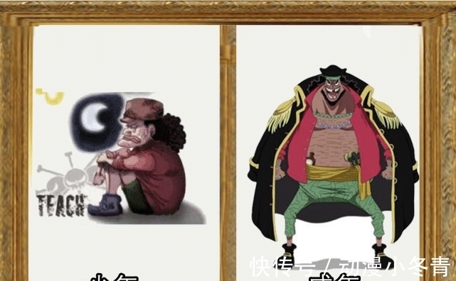 甚平|海贼王:11位七武海少年到成年对比图,克洛克达尔真的是女孩子?