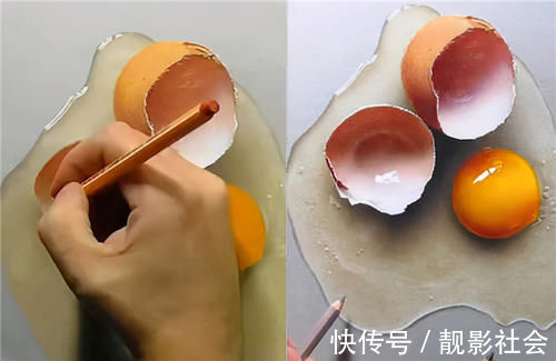 学霸$美术学霸作业火了,老师看完难辨真假,网友:太逼真了