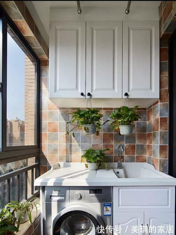 阳台|给小户型阳台装上储物柜,既实用又美观,避免杂乱