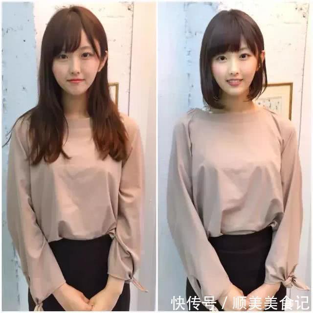 短发|日本妹子剪完短发的前后对比，短发果然有毒！
