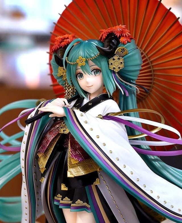 voc初音未来超华丽和服永恒大陆手办实物公开 既见未来 为何不buy