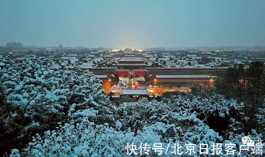 白塔寺|?今天京城这些地方的雪景，独一份！随便一处都是打卡点——