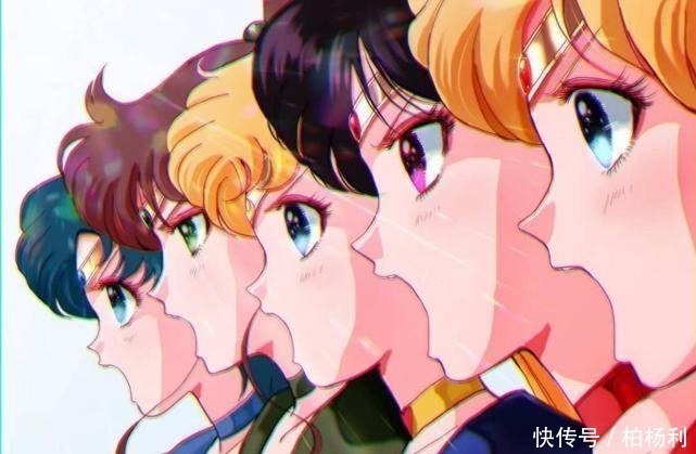 御姐|手绘暗黑风《美少女战士》,不要再做乖乖女,酷炫御姐也很可以!