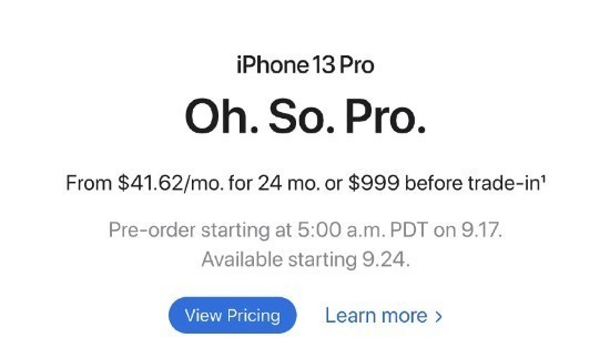 promotion|强得很！iPhone 13 Pro官方宣传文案引热议，网友：接地气