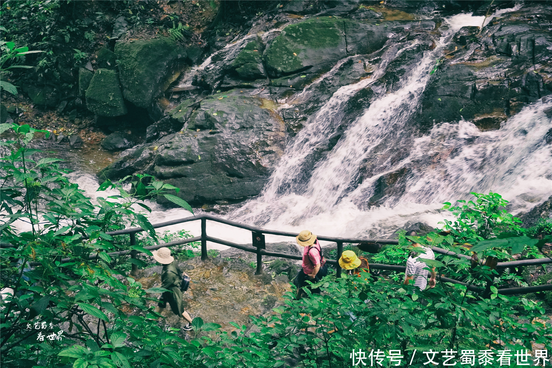 中年|在瑞丽莫里河谷中藏着神奇的莫里瀑布，值得为它来一场丛林探险