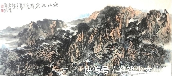 娄师白#古风新韵 意境深远——画家张卫军山水作品赏析