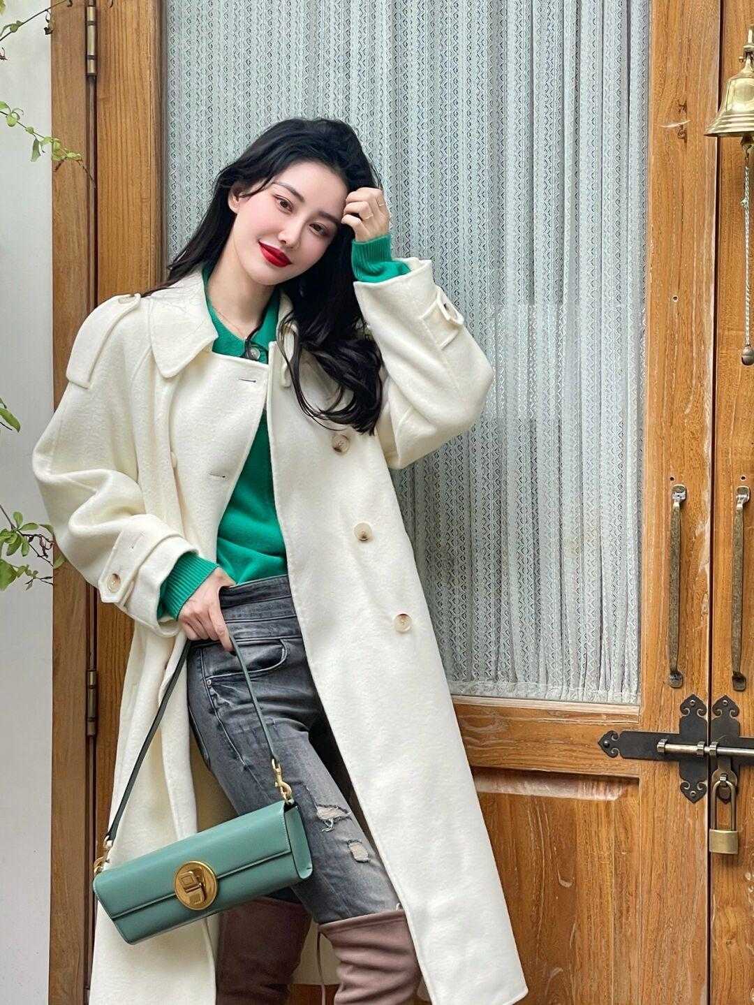 大衣|复古高雅的大衣搭配,带你梦回民国