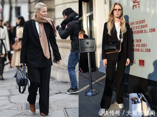 原来西装不仅只是通勤装，而且还是时髦精的炫酷单品，太诱人