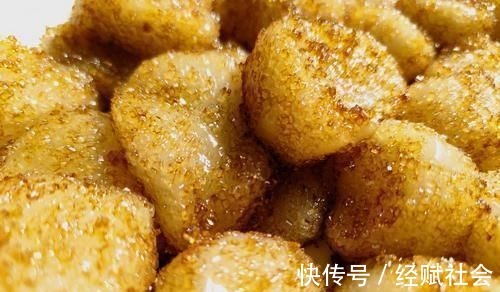 教你在家做糯米果,不煎不油炸,口感软糯,甜甜的好好吃