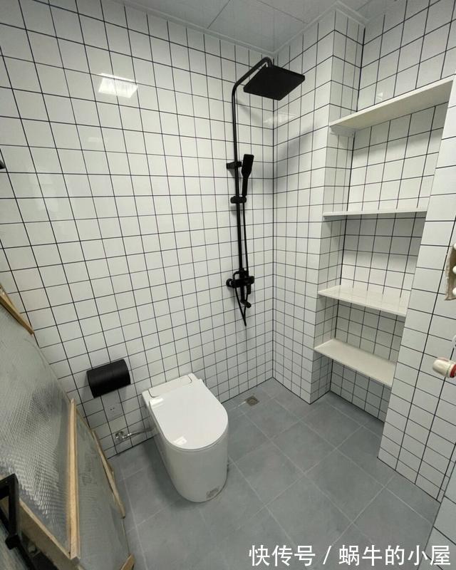 全屋|新家正式装修结束,不请设计师效果也很满意,选择灰色瓷砖很聪明
