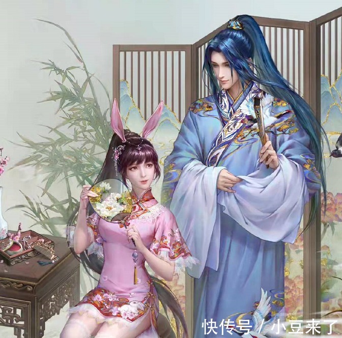 斗罗大陆|《斗罗大陆》小舞穿旗袍,白袜养眼,海神五考躺赢