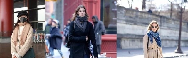 这个冬季穿大衣不加围巾=白穿了!还不快get起~