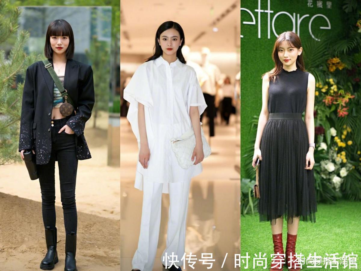 碎花裙|30、40岁的女人,秋天学她们这样穿,时髦减龄又显气质