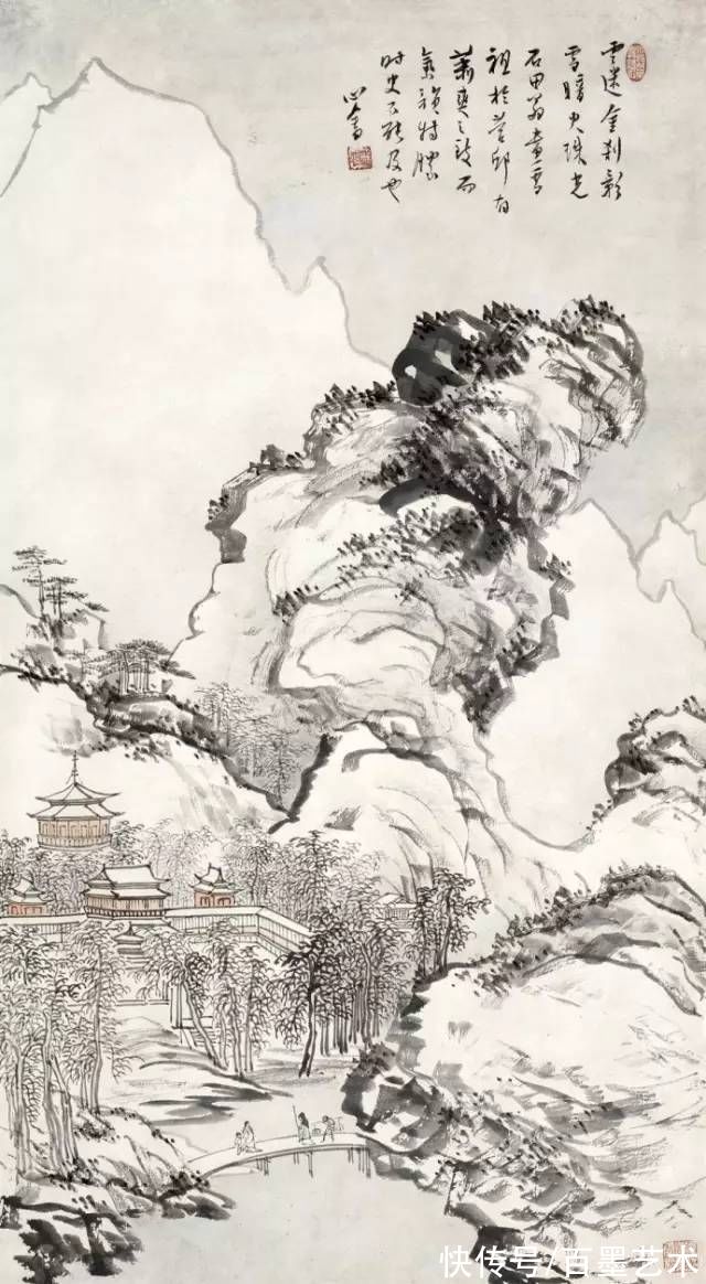 溥心畲！名家 | 画雪景，他第一