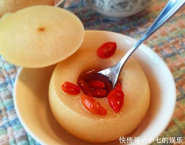 冰糖|冰糖炖雪梨,润肺补肺,还超好吃