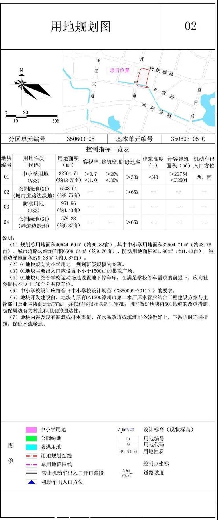 漳州市区将新建丹霞小学，规划48个班，选址在这里