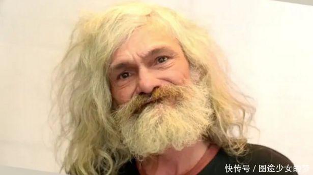 安东尼|西班牙发型师给流浪汉理了个发,几小时后邋遢大叔变“贝克汉姆”