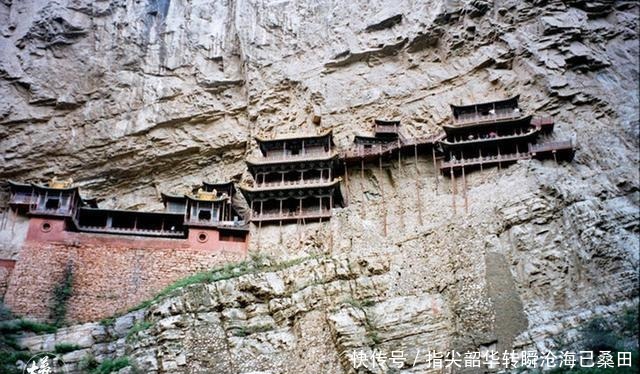 山西悬空寺千年不倒，“膨胀螺丝”立了大功，古人智慧令人感叹