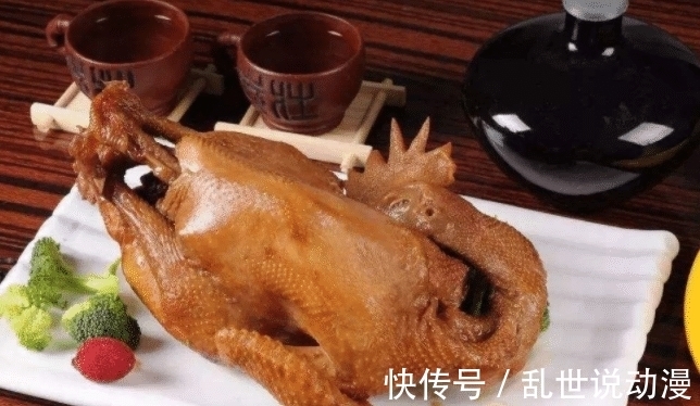 符离集烧鸡,选用肥美母鸡,这道菜过油不化香醇不腻