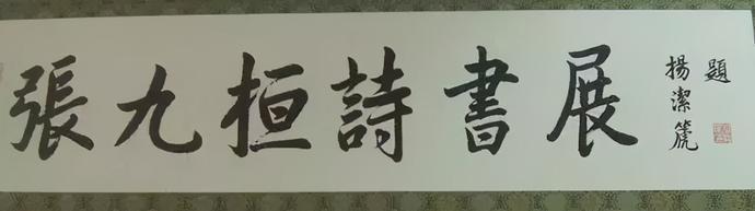 书法@杨洁篪罕见挥毫秀书法,笔意顾盼,似奇反正,楷书精妙胜书协专家