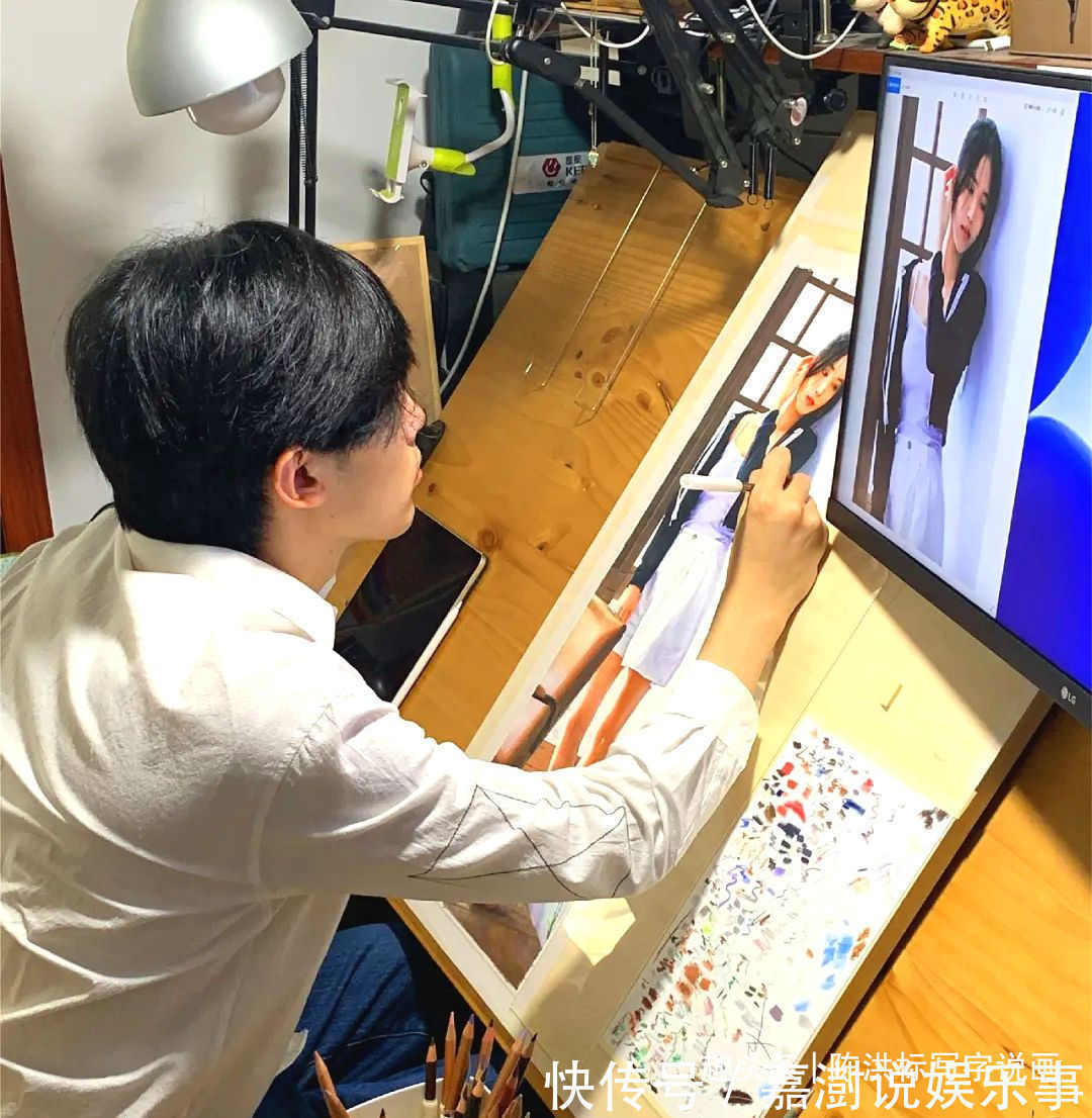 陈洪标#清华美院“女男神”PK冷军,用一支铅笔画人体,比照片还逼真细腻