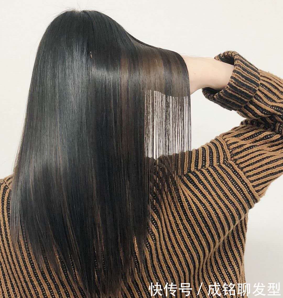 定型剂|头发只“软化”不拉直是什么效果?理发师:结果和你想象的不一样