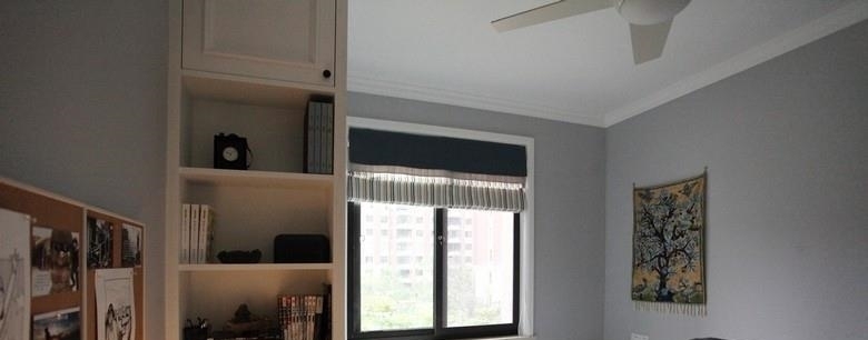 色调|160平大户型美式风装修,衣帽间在客厅中!这种设计巧妙不?