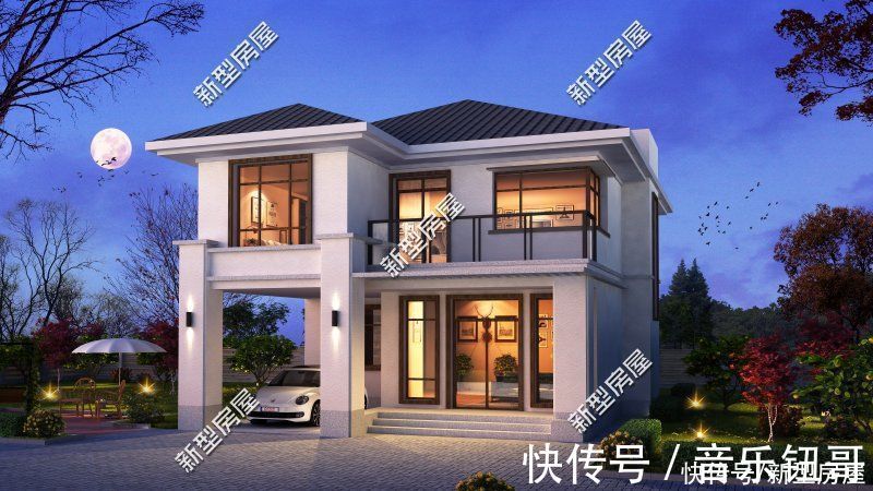 露台|30万的存款,能在农村建什么样的房子?这8套图纸看看你喜欢哪套