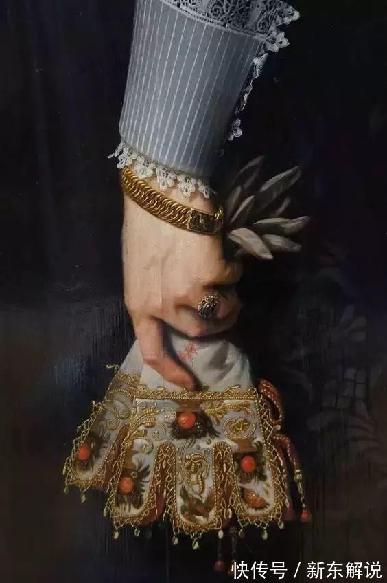 油画$西方艺术大师们的油画作品细节,望尘莫及!