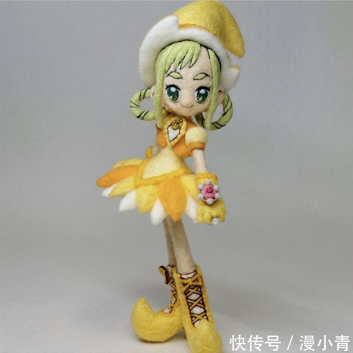 塑料手办|塑料手办很常见,可你见过用羊毛做成的人偶手办吗,而且细节到位