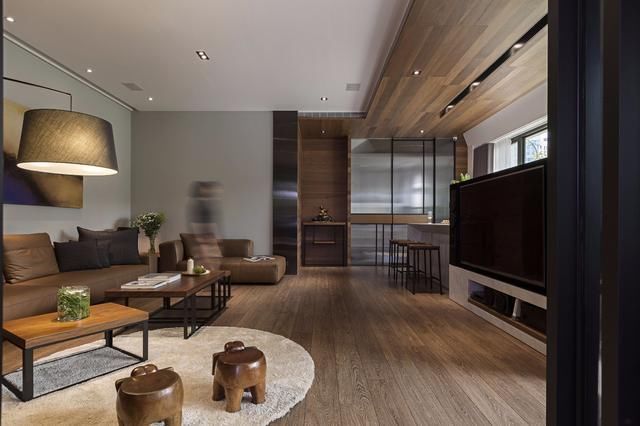 素雅|145平米现代风装修，三居室的房子越看越有品