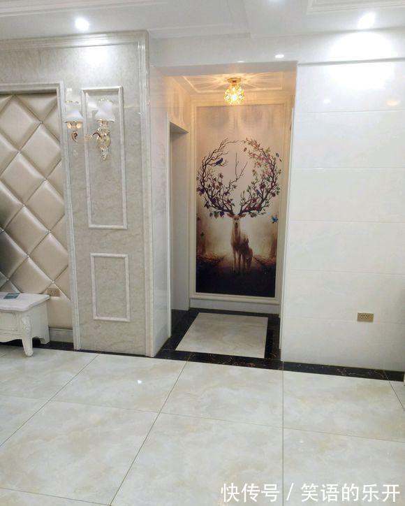 背景墙|138平米新房装修花了27万,没超过预算,欧式风奢华大气