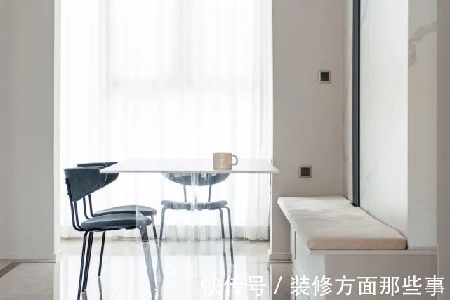 电视背景|125平温暖三居,家里电视背景和餐桌竟然都是悬浮的!