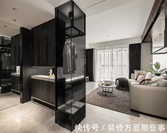 两居室|72㎡现代开放式两居室敞亮大气,亲朋好友参观后一脸羡慕