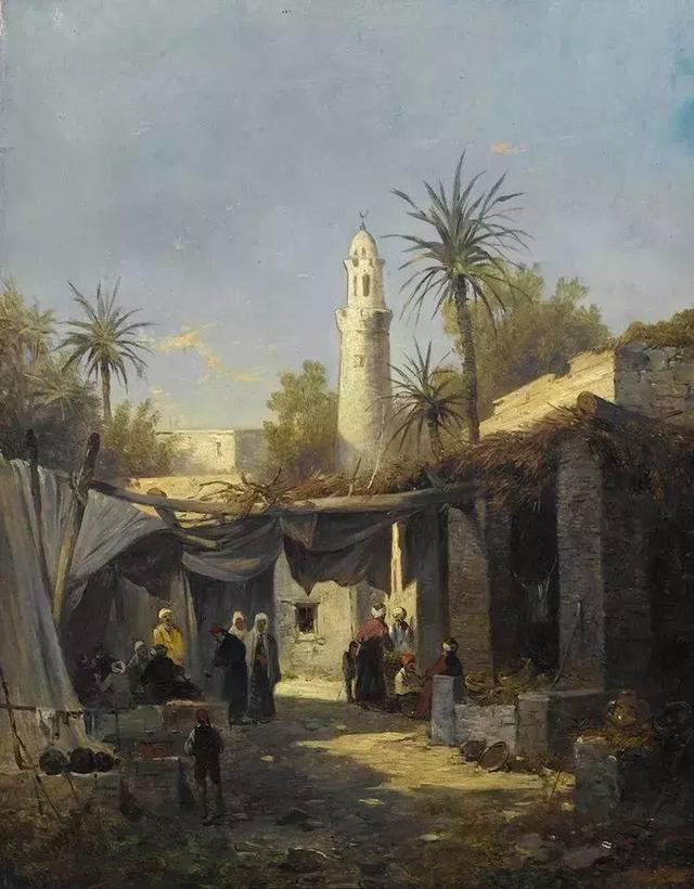 艺术家#奥地利艺术家的超美风景油画,领略大自然的宁静之美