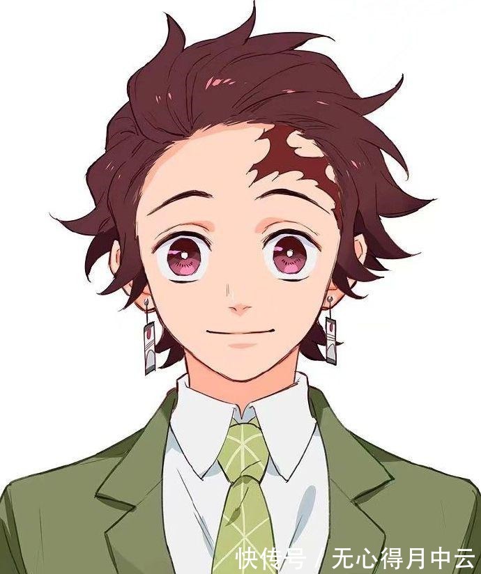 炭治郎|《鬼灭之刃》角色拍毕业照,我妻善逸乖巧可爱,伊之助被谁打了