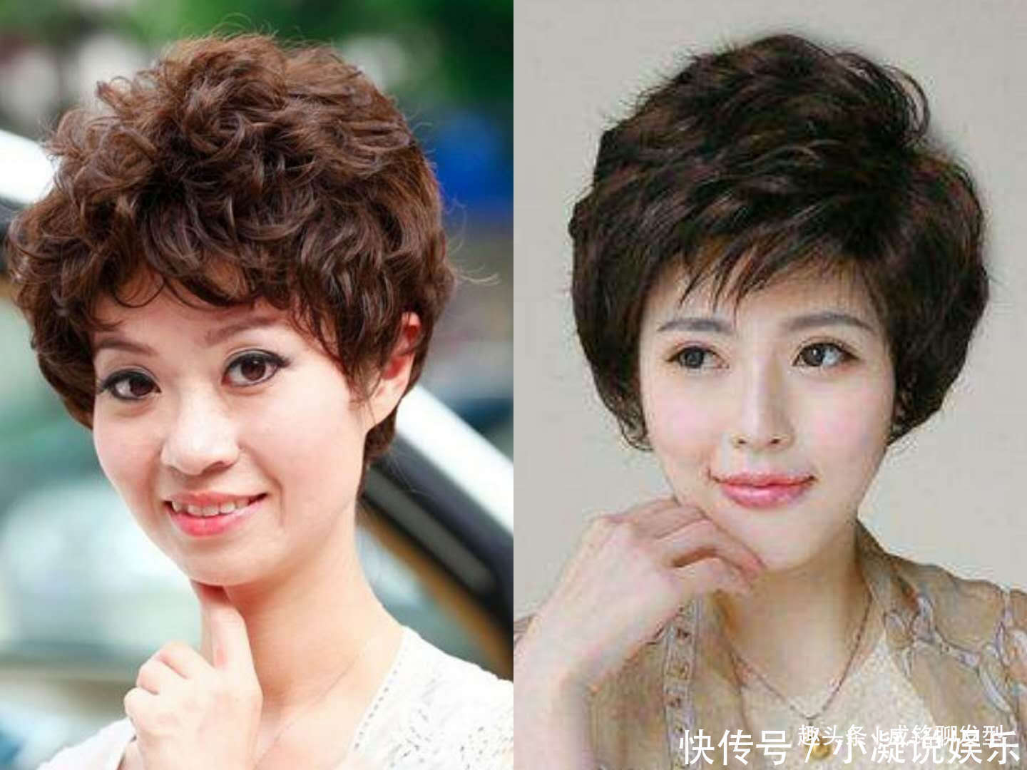 烫发|中老年女性都喜欢剪短发烫卷发染红发三个尴尬的原因,无可厚非