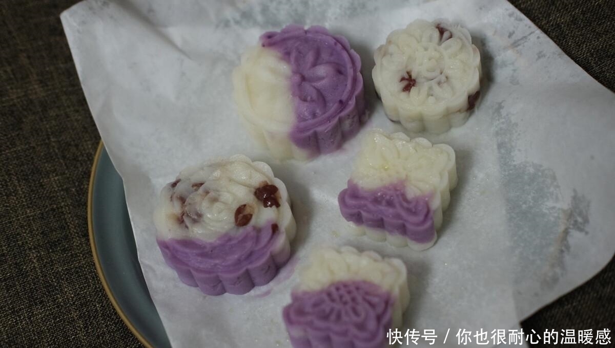 紫薯山药糕,香甜软嫩,健脾补气超健康,做法简单的家常小甜点