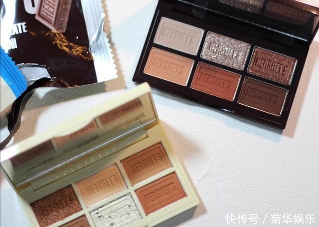 看上去好好吃的巧克力眼影，撕开包装的那一刻我差点咬上去