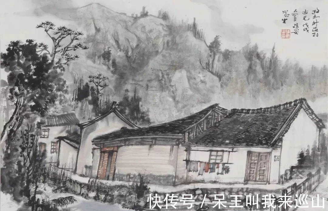 美术家协会|写生的朴拙与创作的梦幻｜沈瑞安山水画