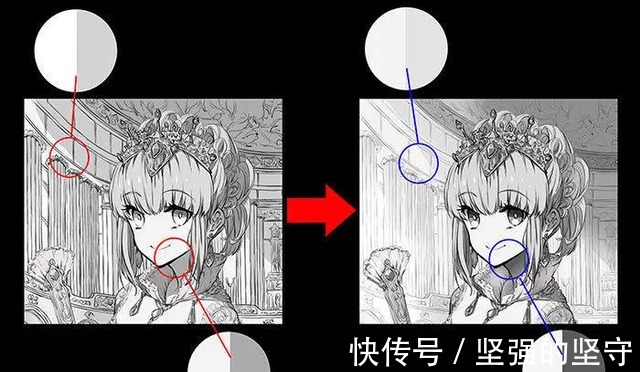 大空间!让我们掌握亮度!四种技巧让插画的主角脱颖而出!