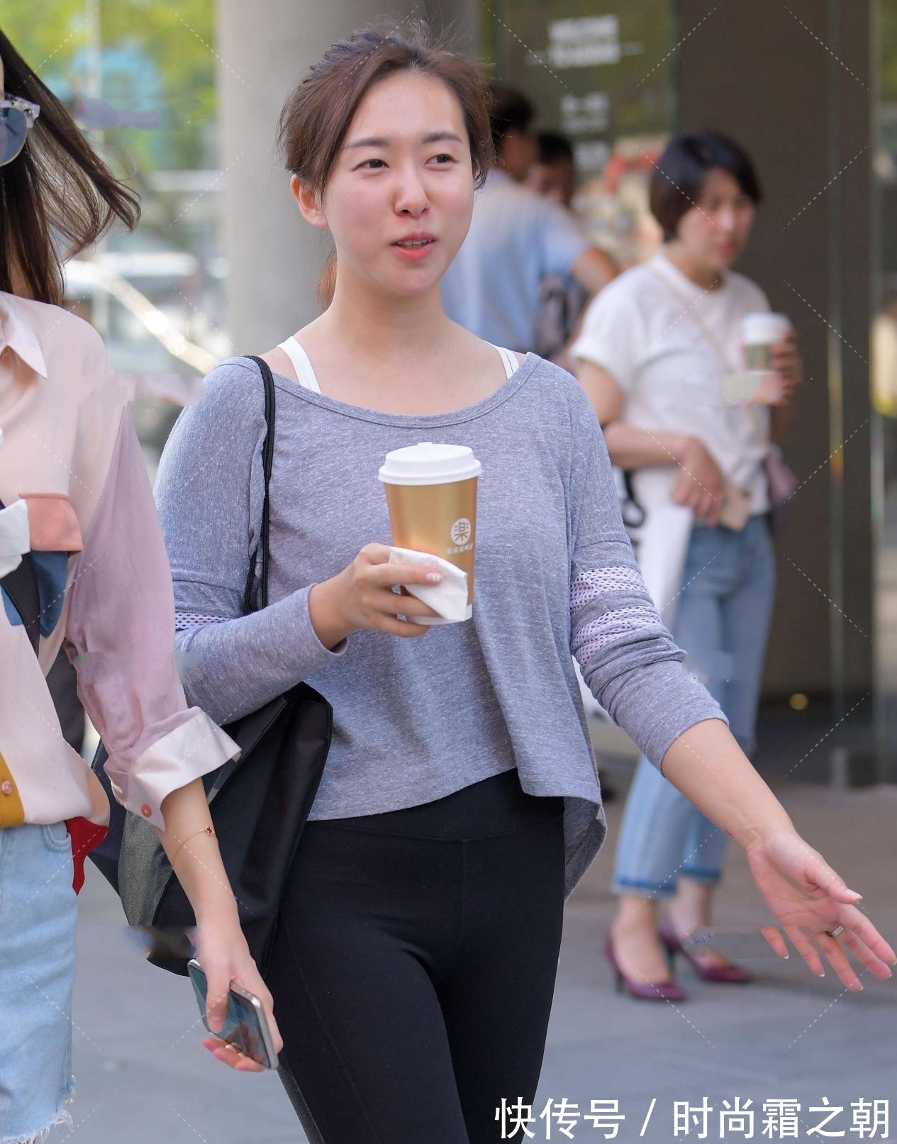 姑娘们|黑灰搭配,经典配色,休闲时髦